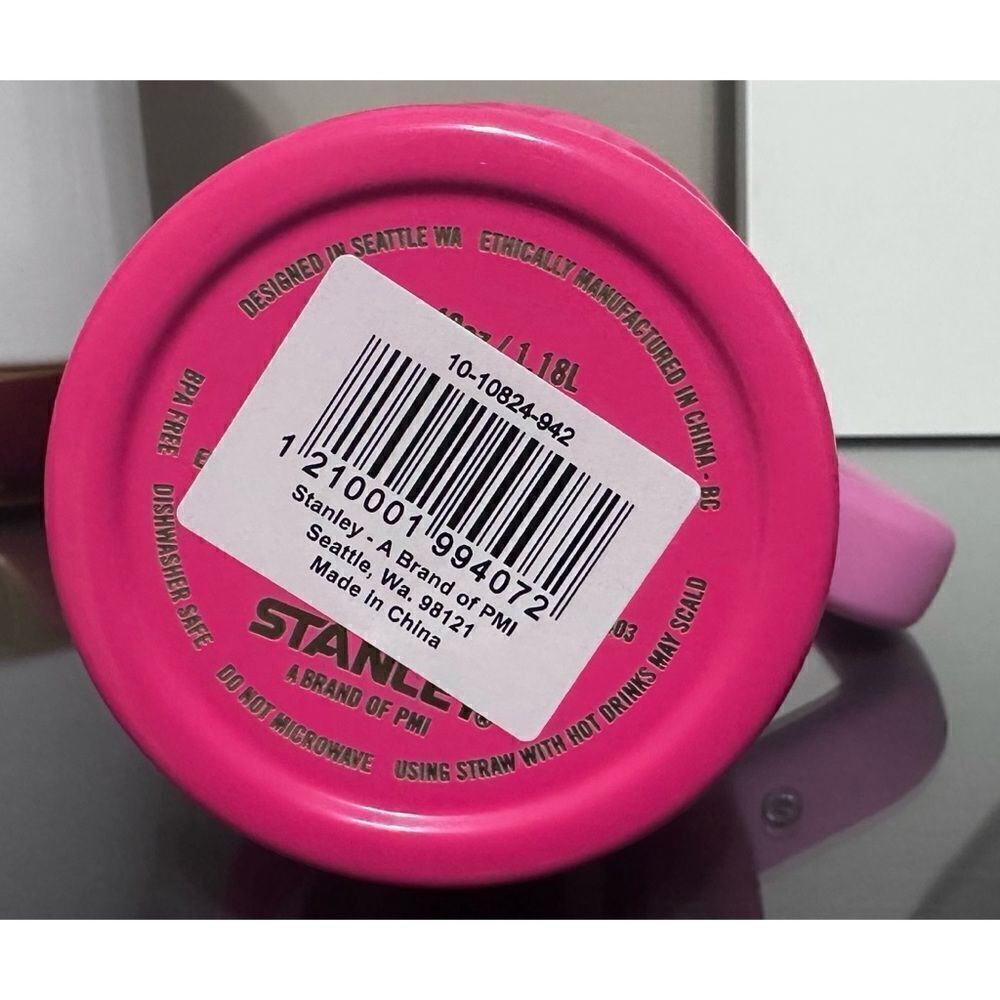 Stanley Quencher H2.0‎ FlowState Tumbler 40oz, PINK PARADE - Picture 6 of 6